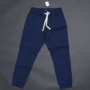 J Crew Men's Stadium Pant Joggers New with tags Navy Small